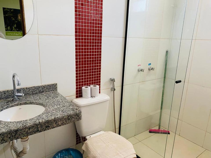 Bathroom, Gaivota Hotel, Eldorado dos Carajás