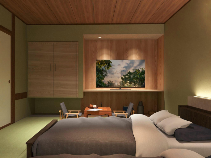 Bedroom, かね吉一燈庵, Kawazu
