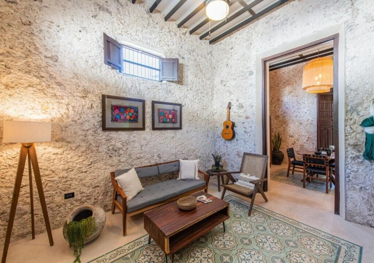 Living area 2, Casa Bolero Santa Lucia, with Parking by Cercana, Mérida