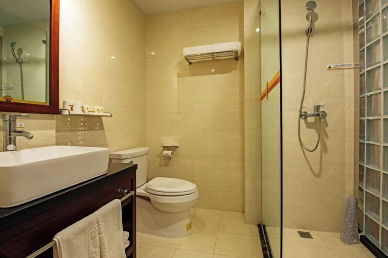 Bathroom 3, Xinwei Business Hotel, Suihua