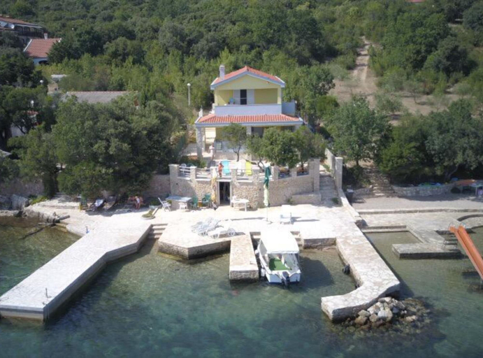 Aerial view 1, Beachfront Apartment Live, Posedarje