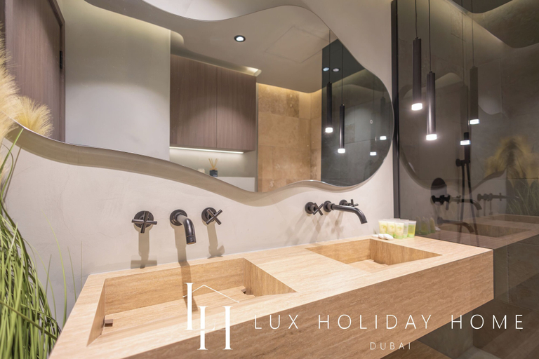 Bathroom 5, LUX The Dorra Bay Marina View Suite, Dubai