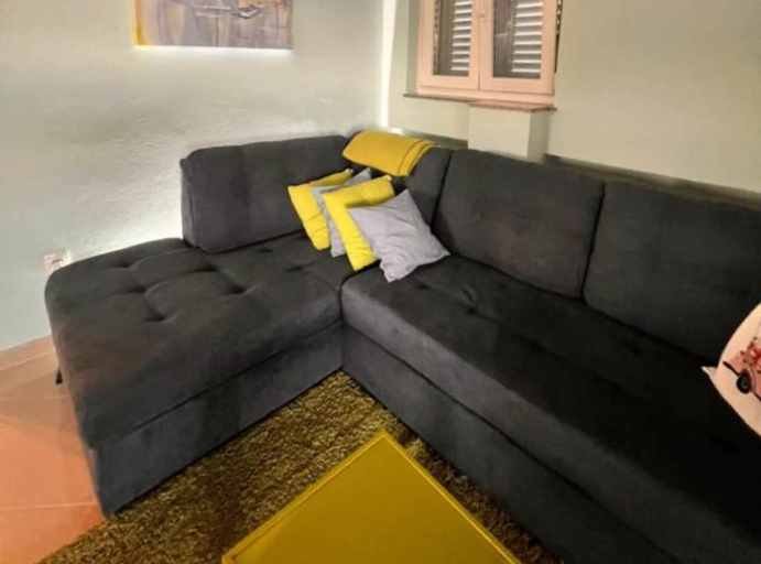 Living room, Beachfront Apartment Live, Posedarje