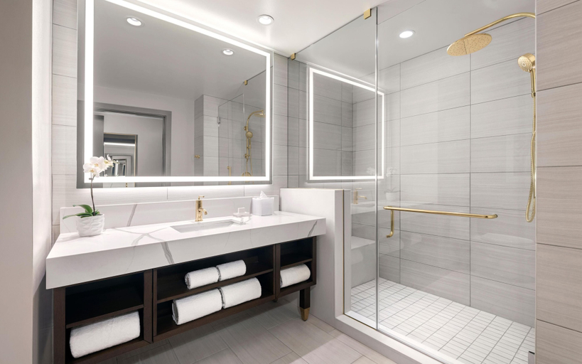 Bathroom 5, Las Vegas Hilton at Resorts World, Clark