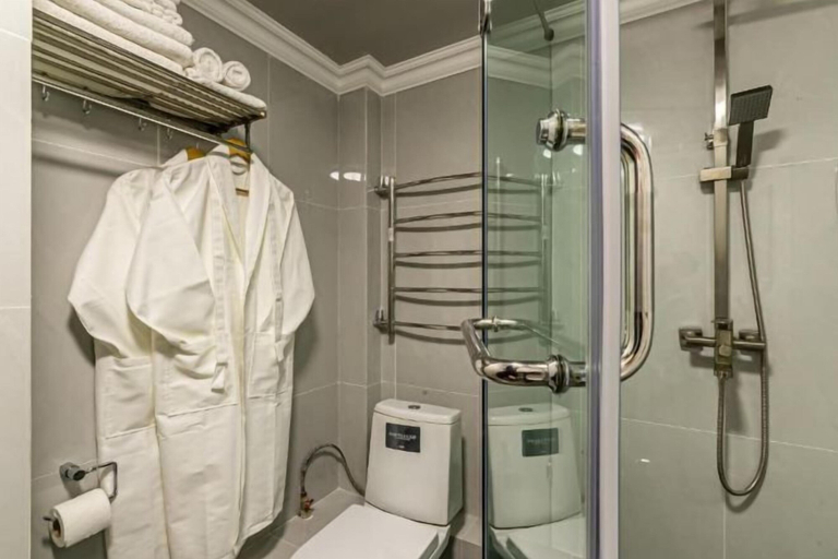 Bathroom 5, Oscar Hotel, Almaty