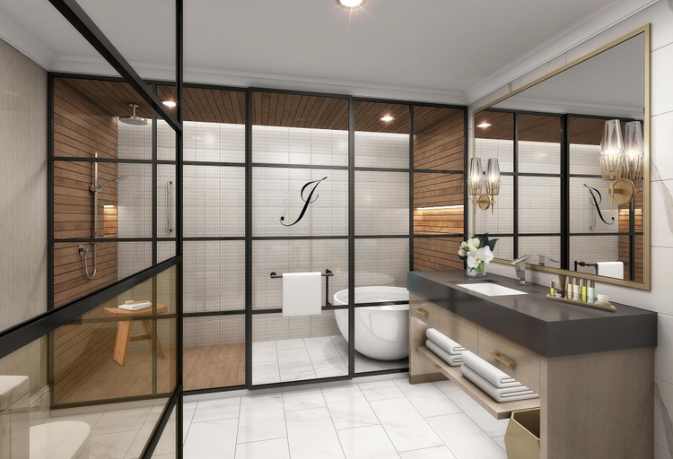 Bathroom 5, The Jordan San Gabriel, Curio Collection by Hilton, Los Angeles
