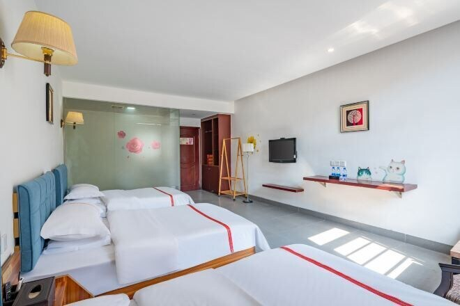 Bedroom 3, Hongli Business Hotel, Foshan