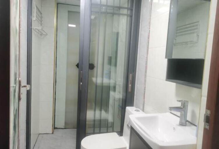 Bathroom, Sanjiang Qingtian Yuese Homestay, Liuzhou