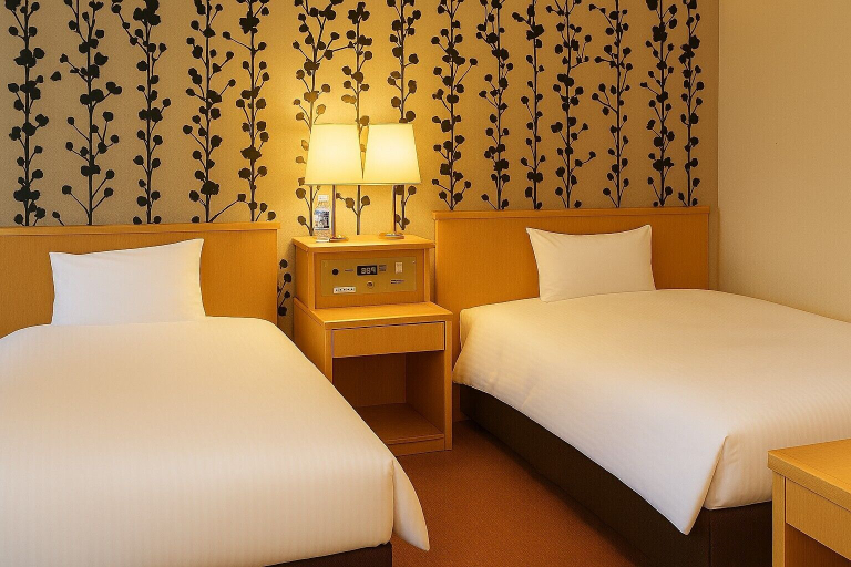 Bedroom 3, Hotel Premium Green Sovereign, Sendai
