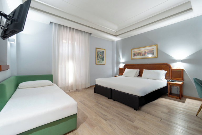 Bedroom 2, Hotel Oxford, Rome