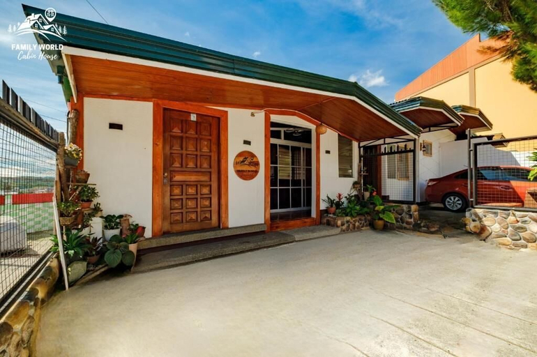 Exterior detail, Family World Cabin House, Baguio City