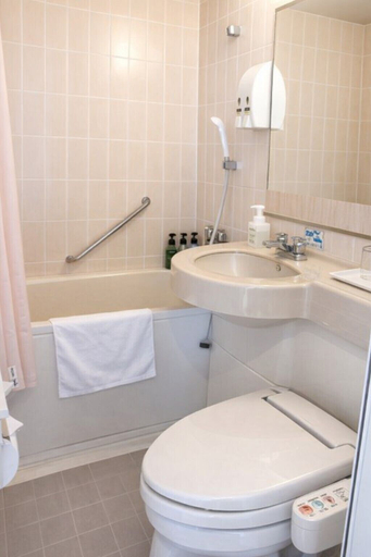 Bathroom 4, Hotel Premium Green Sovereign, Sendai