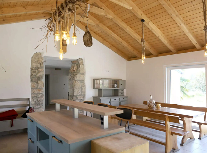 Dining room 2, Villa Ulika With Pool, Malinska-Dubašnica