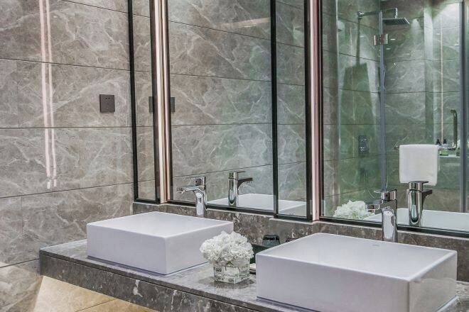 Bathroom 4, Joy Hotel, Hangzhou