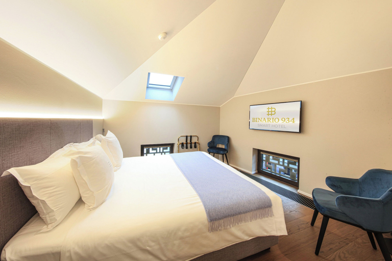 Bedroom 2, Binario 934 Smart Hotel, Locarno