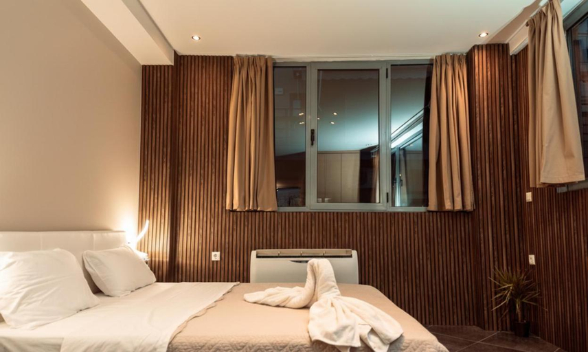 Bedroom 2, Parthenon Portrait Apartments, Attica