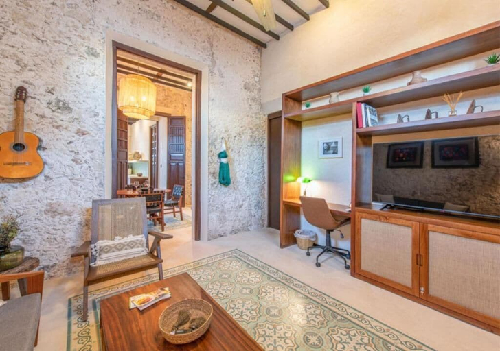 Living area 5, Casa Bolero Santa Lucia, with Parking by Cercana, Mérida