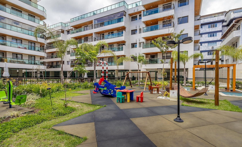 Children's area, Apt w/ Balcony, BBQ & Pool View Ano0209, Cabo Frio