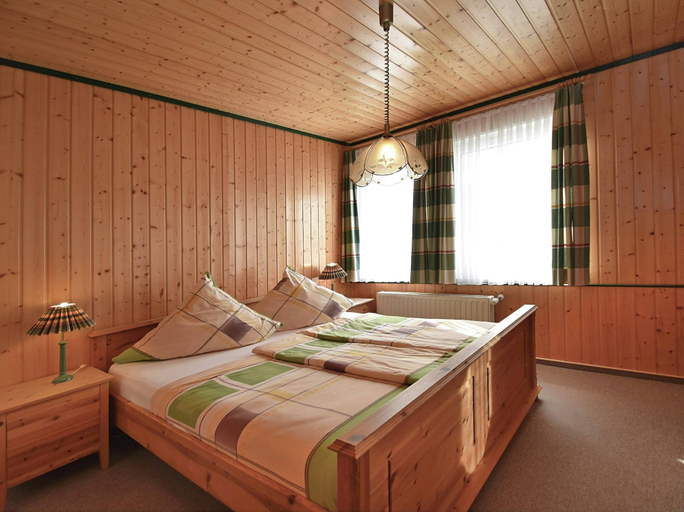 Bedroom 3, Spacious Holiday Home in Wienrode near Braunlage Ski Area, Harz