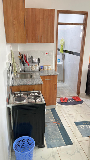 Private kitchen 2, Zangem Airbnb Homes, Ruiru