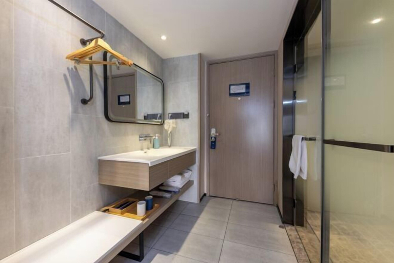 Bathroom 4, Wangfu Hotel (Fuzhou Donghua University of Technology), Fuzhou