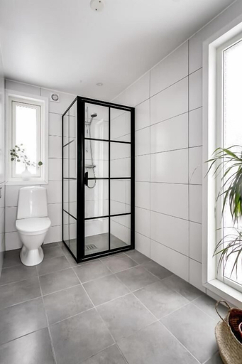 Bathroom, Waterfront Spa Retreat with Hot Tub, Upplands-Bro