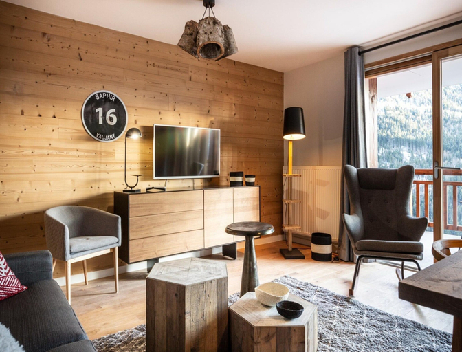 Living room 3, Apartment in Vaujany Near Alpe D'huez Slopes, Isère