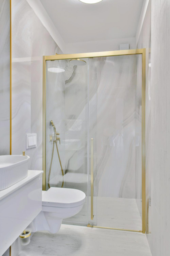 Bathroom 4, Luxe Villa palace Nera 2 by sea Heated pool, Okrug