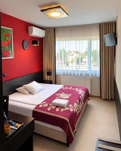 Bedroom 3, Hotel Ajax, Pruszków