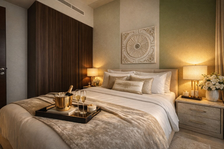Room 2, High-Floor Luxury 1BR - Business Bay, Dubai