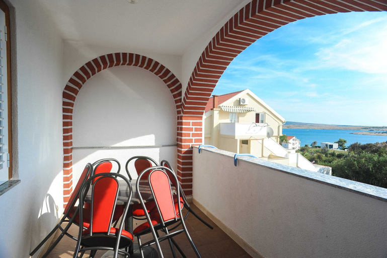Balcony 4, Golden Coast Villa Caska, Novalja
