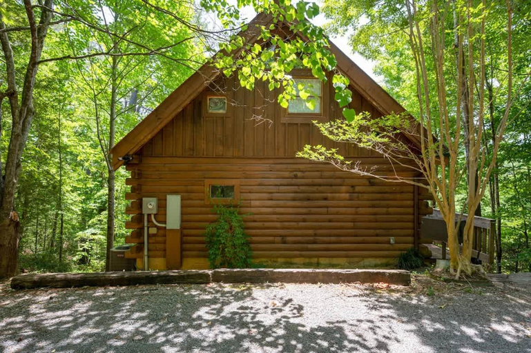 Room 5, Nice View Log Cabin Fireplace Hot Tub Pool Table, Sevier