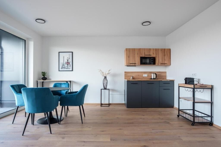 Interior, Riverside Apartments with great view, Linz