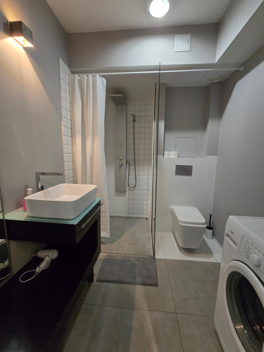Bathroom, HAPPYESTATE- ul Krawiecka 1 - Just In Center - OLD TOWN, Środa Śląska