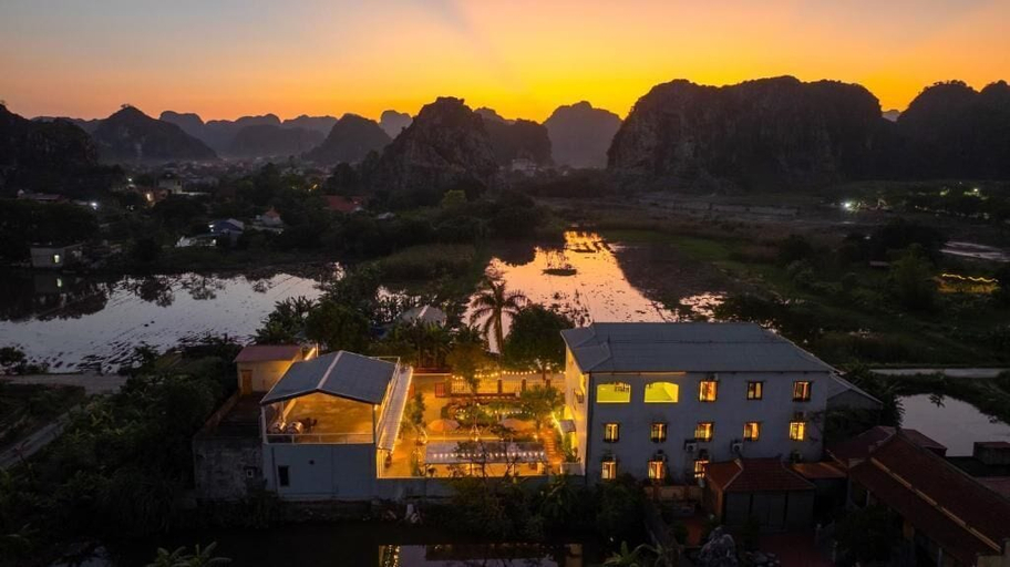 Aerial view 3, Sol Flow Retreat, Hoa Lư