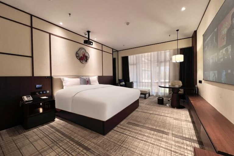 Bedroom 3, Zhaojun Mountain Villa (Xingshan High-speed Railway Station), Yichang
