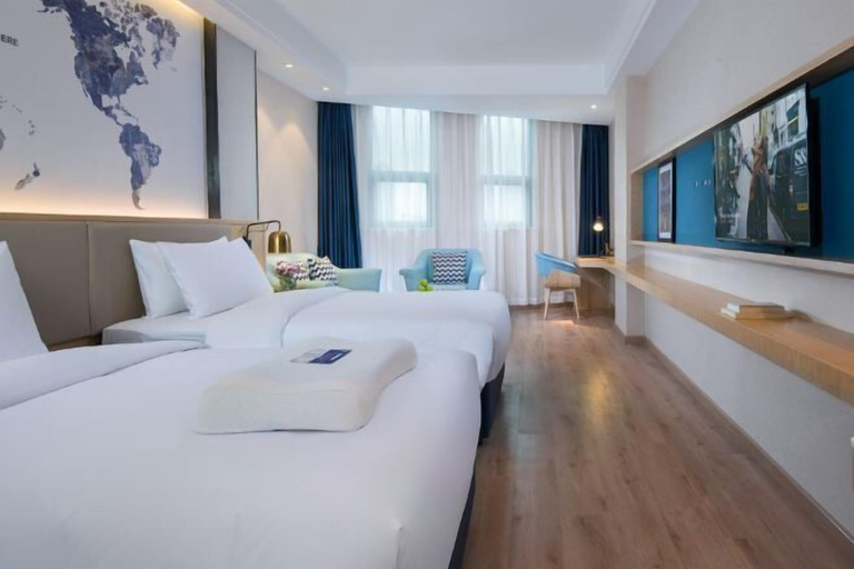 Bedroom 3, Kyriad Marvelous Hotel (Nanjing Hongqiao Center), Nanjing