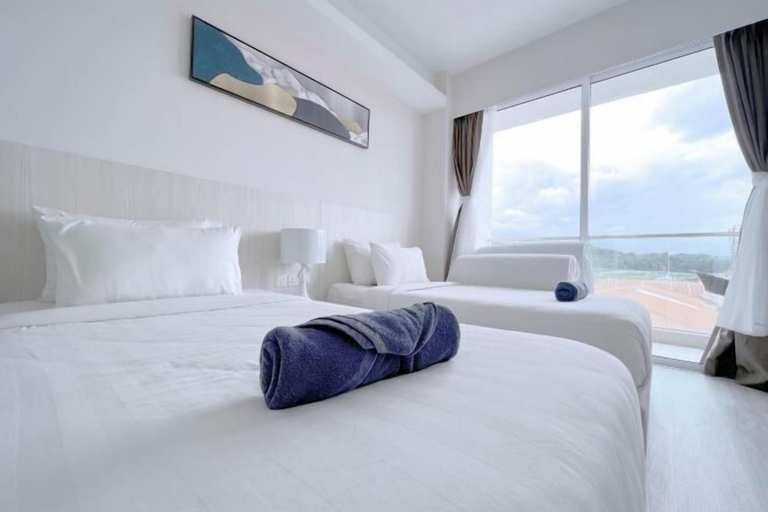 Bedroom 2, Paradise Perch Tanjung Aru Inifnity Pool 2BR, Kota Kinabalu