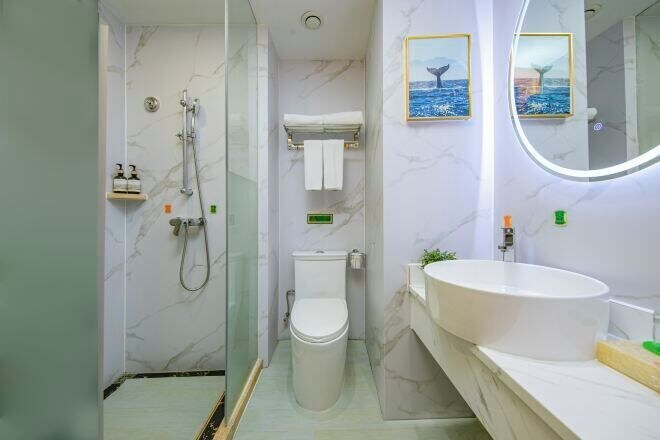 Bathroom 3, Vienna International Hotel, Fuzhou