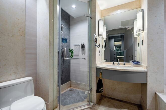 Bathroom 3, Sports International Hotel, Suzhou