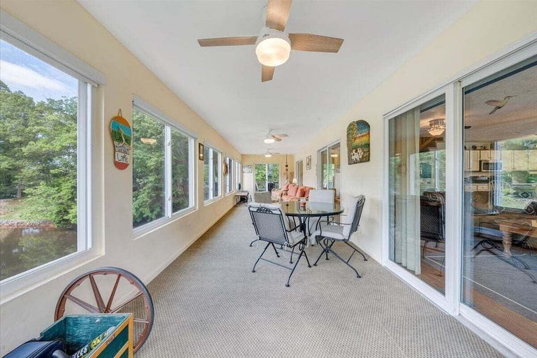 Outdoor dining 2, Cape Cottage - Private Dock & Fire Pit, Bedford