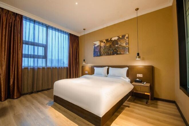 Bedroom 3, Wood business Hotel, Tianjin