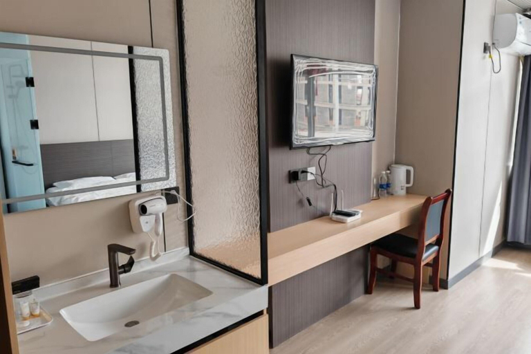 Bathroom 3, Damaoqi Haode Business Hotel, Baotou