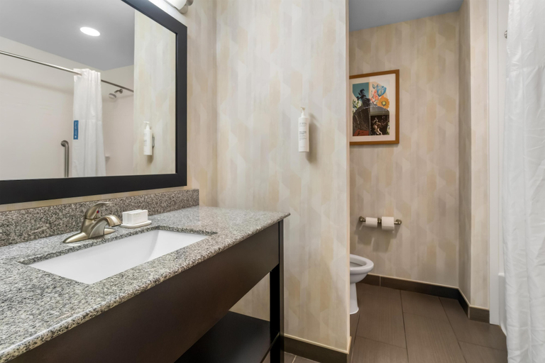 Bathroom 4, Hampton Inn Marion, Crittenden
