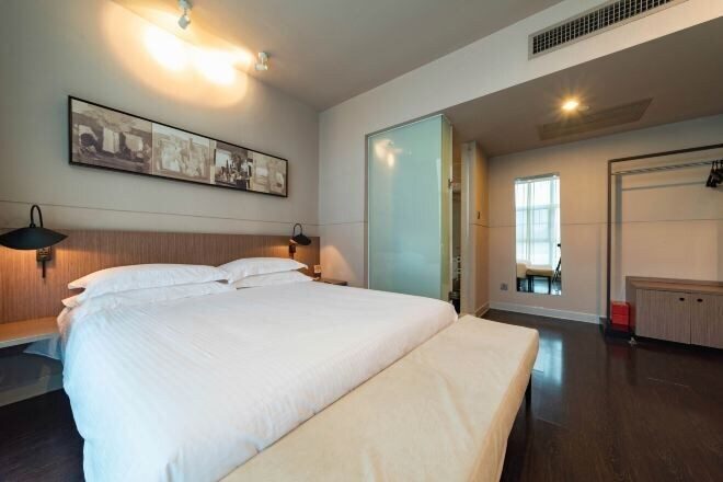 Bedroom 1, Jinjiang Inn (Shenzhen Nanshan Science & Technology Park), Shenzhen