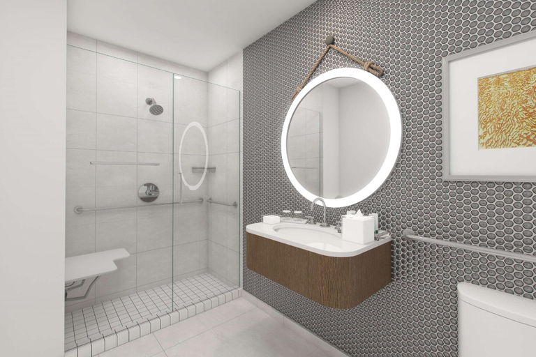 Bathroom 3, The Reach Key West, Curio Collection by Hilton, Monroe