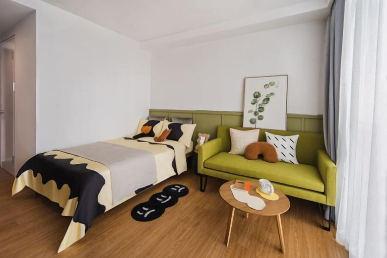 Bedroom 3, baseLITE-WESTBUND Serviced Apartment, Shanghai