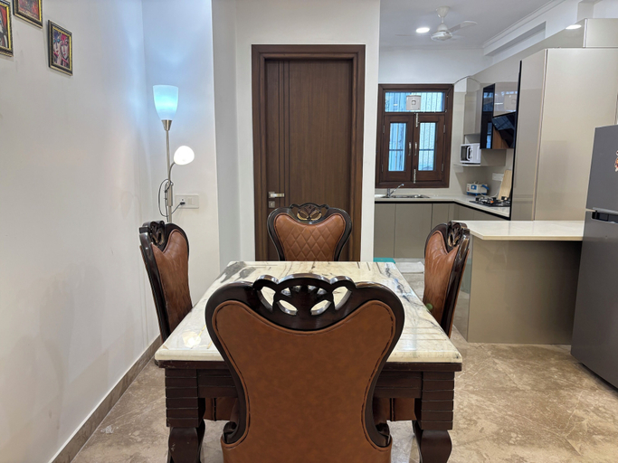 Dining room 5, Fortune Home Service Apartment 3Bhk J150, Delhi