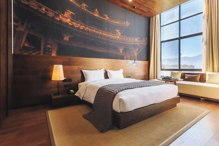 Bedroom 3, Dali Hidden in the Clouds Lake View Hotel, Dali Bai