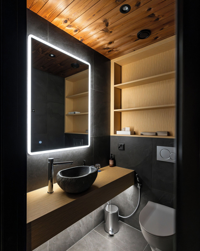 Bathroom 4, Star Arctic Hotel & Activities, Lapland